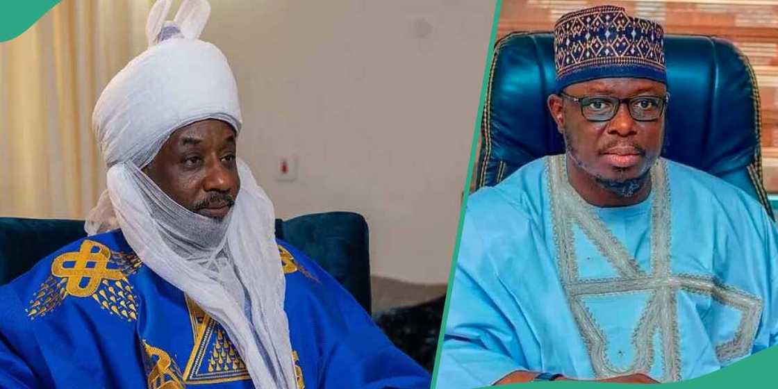 Hukumar Hisbah ta ziyarci Sanusi II a Kano Hukumar Hisbah ta ziyarci Sanusi II a Kano