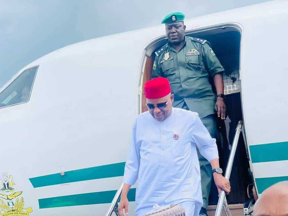 Mataimakin shugaban ƙasa, Sanata Kashim Shettima ya isa Imo. Mataimakin shugaban ƙasa, Sanata Kashim Shettima ya isa Imo.