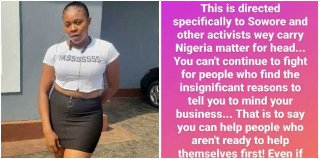 Actress Grace Ifemeludike advises activists in Nigeria to take a break Actress Grace Ifemeludike advises activists in Nigeria to take a break