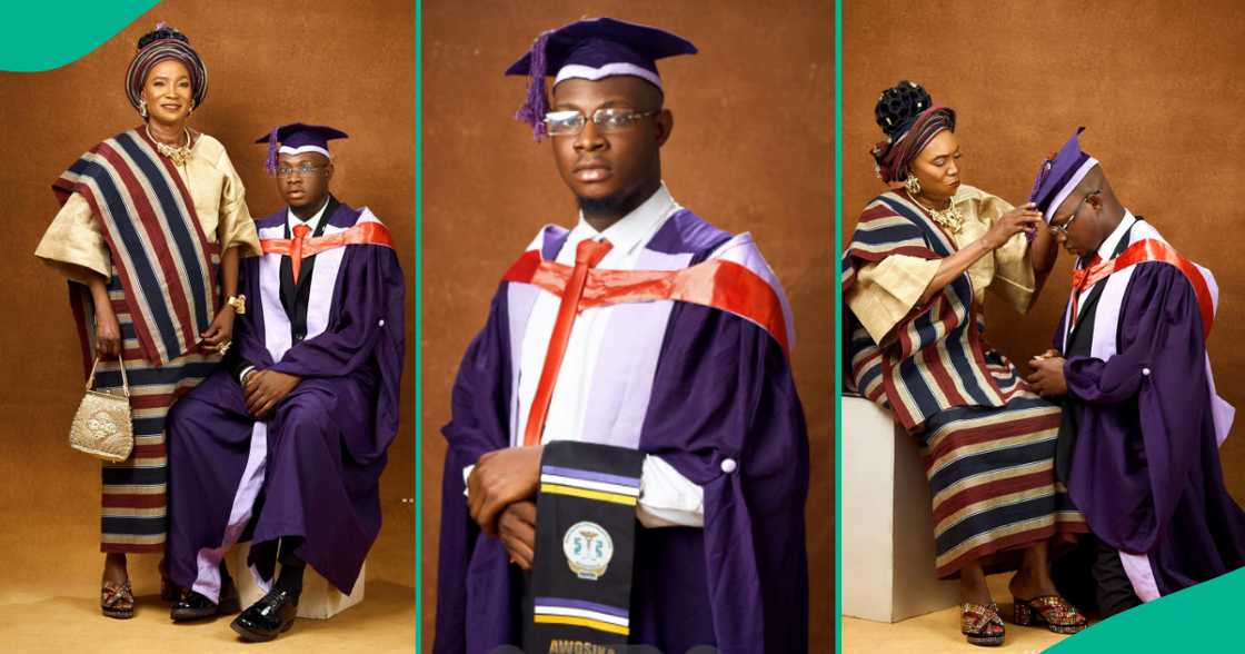 UNIBEN Graduate Writes Love Letter to His Mum, Says His Father Abandoned Them When He Was a Baby