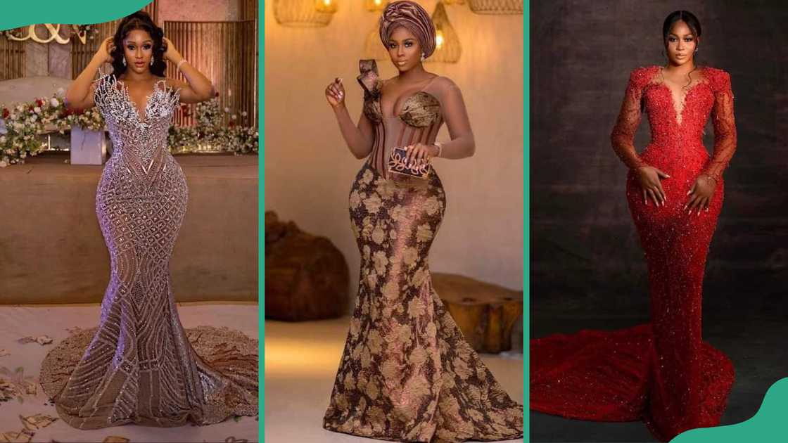 Nigerian lace styles and designs