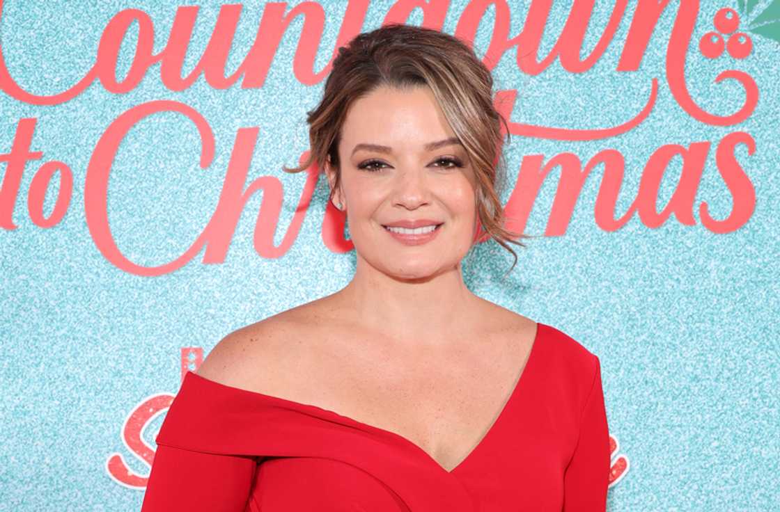 Kimberly Sustad attends Hallmark Media's star-studded kickoff of 'Countdown To Christmas' with a special screening of "A Holiday Spectacular" at Radio City Music Hall