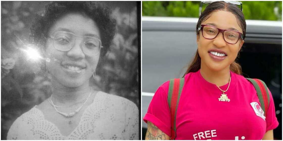 Tonto Dikeh marks late mum's death anniversary. Tonto Dikeh marks late mum's death anniversary.