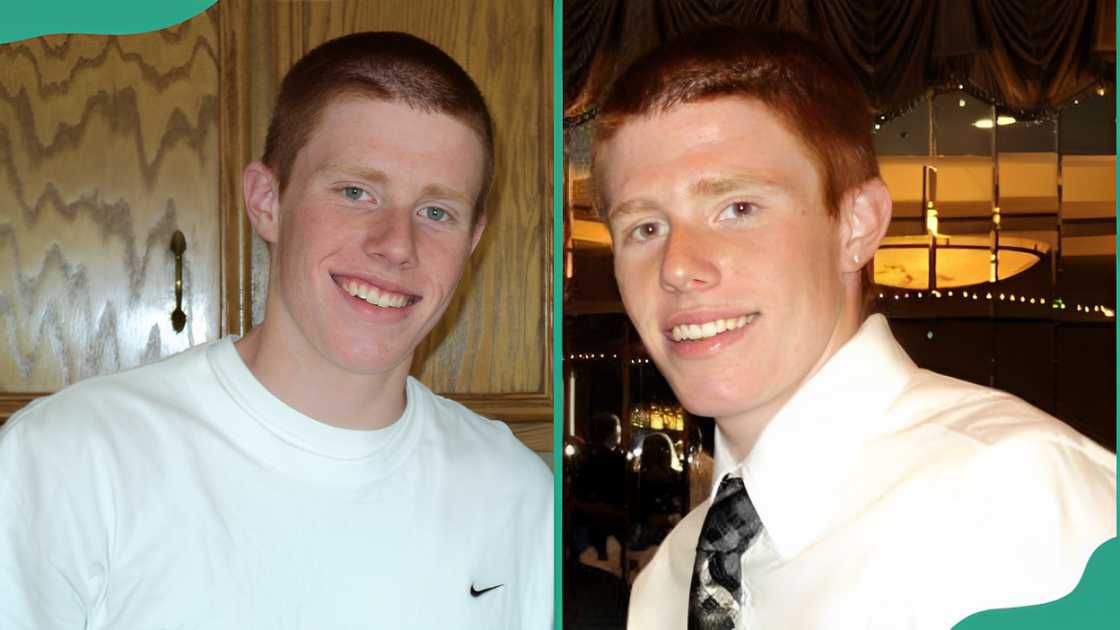 Bryce Laspisa at home (L). Bryce chilling at night in a mall (R) Bryce Laspisa at home (L). Bryce chilling at night in a mall (R)