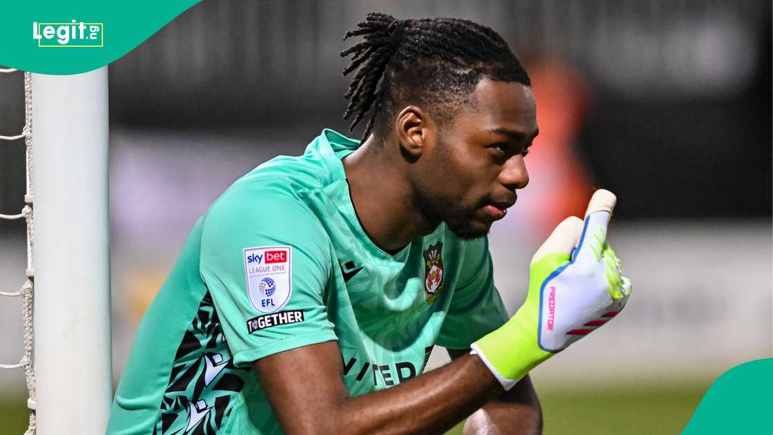 Arthur Okonkwo, Wrexham, Super Eagles. Arthur Okonkwo, Wrexham, Super Eagles.