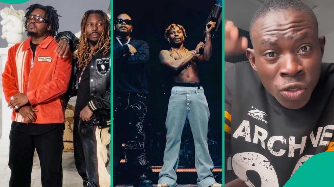 Geh Geh says Olamide's new album has proven that Asake was his problem. Geh Geh says Olamide's new album has proven that Asake was his problem.