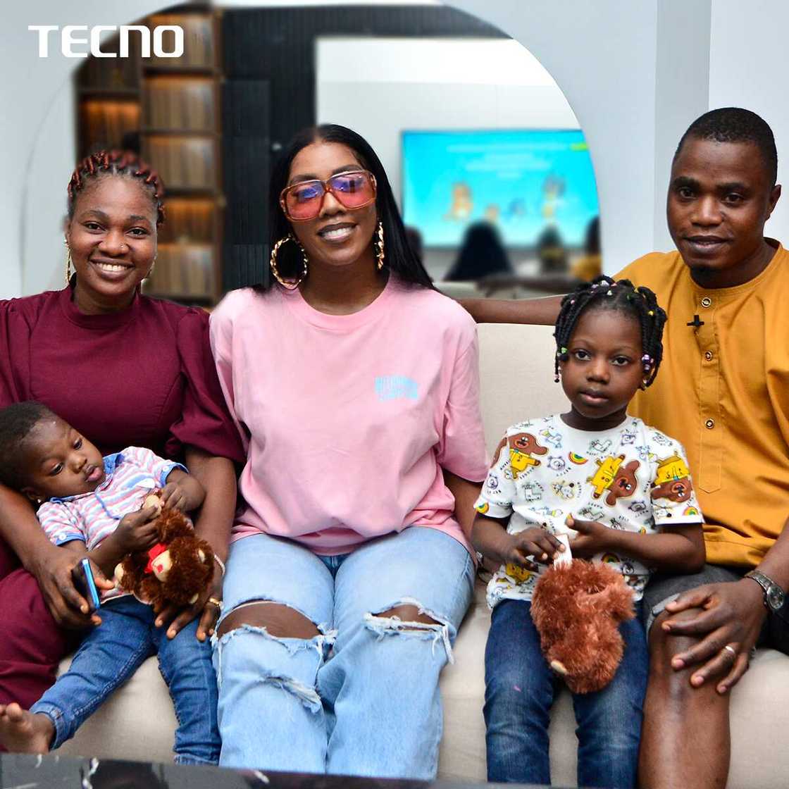 Blue Santa Came Early as Lucky Customer Gets Gifts Worth N1,000,000 from TECNO