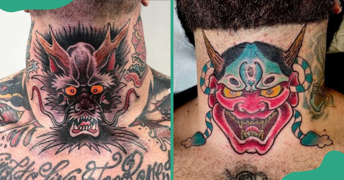 Hanya tattoos in different designs and colours. Hanya tattoos in different designs and colours.
