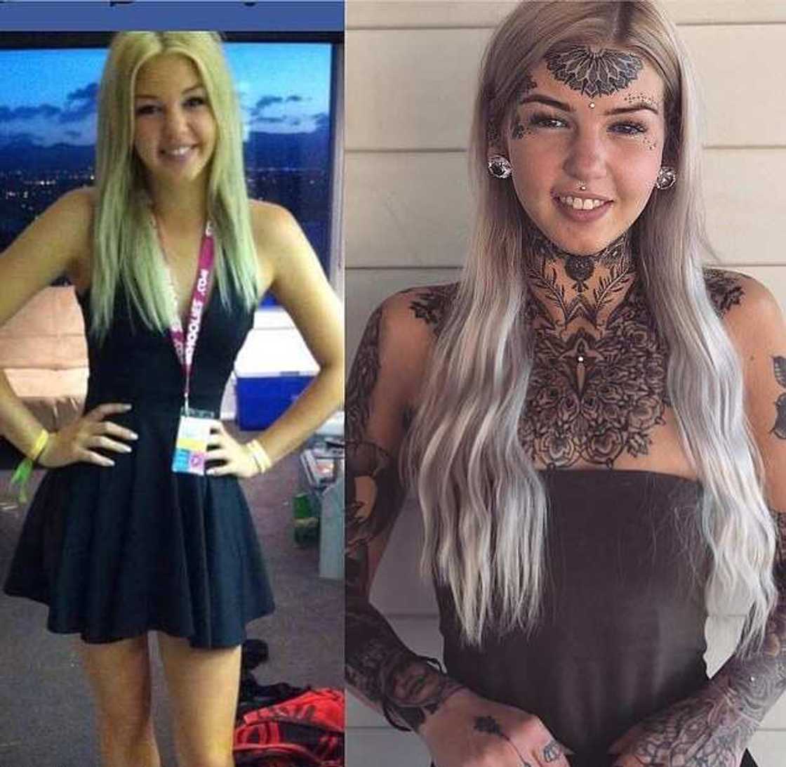 Amber Luke before Amber Luke before