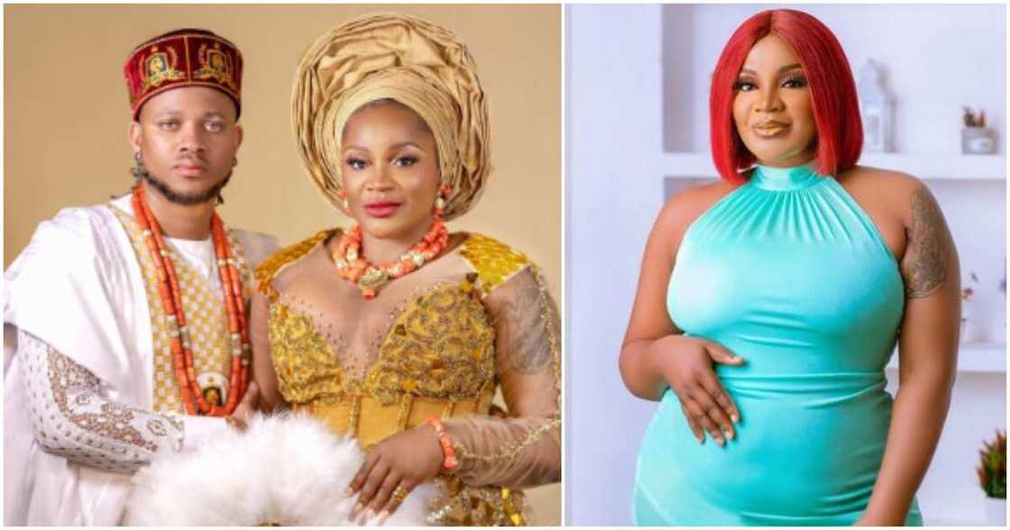 Actress Uche Ogbodo and her husband Actress Uche Ogbodo and her husband