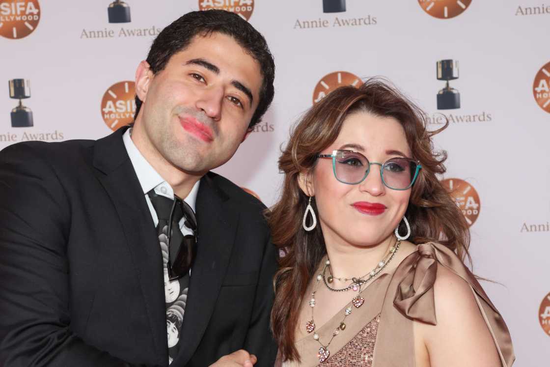 Adan Correa and Dani Bowman attend an award ceremony in Los Angeles Adan Correa and Dani Bowman attend an award ceremony in Los Angeles