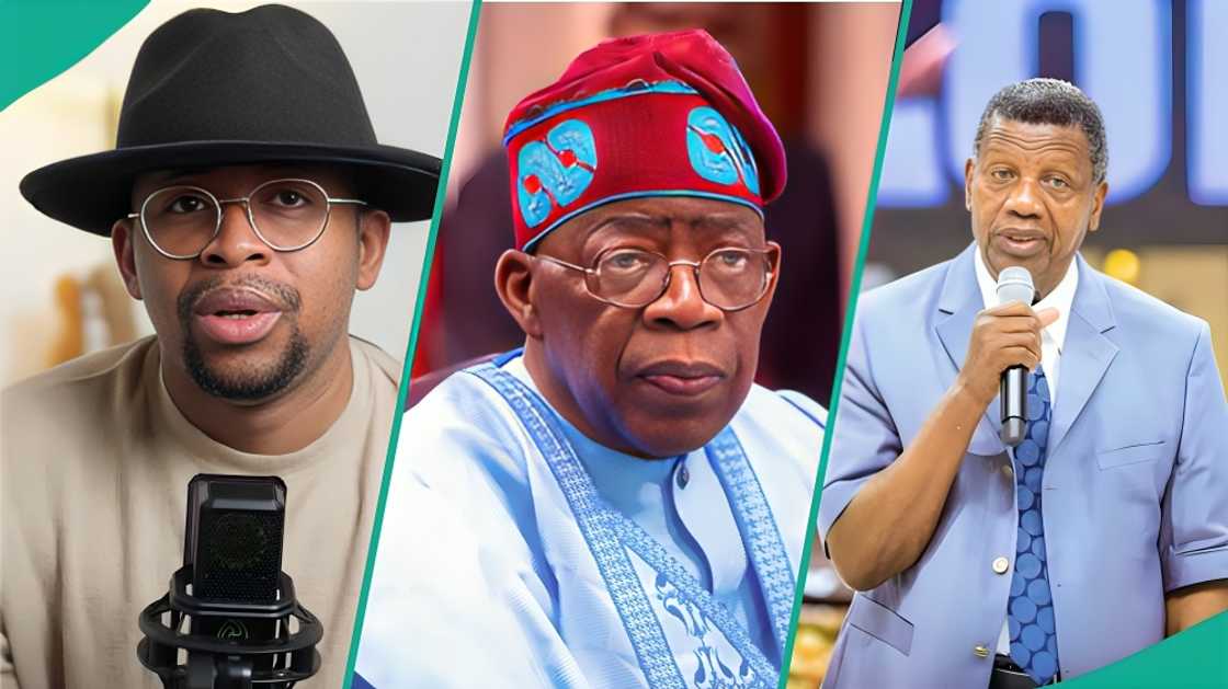 Solomon Buchi reacts after Pastor E. A. Adeboye defends Tinubu, insists Nigerians should hold the president accountable for insecurity