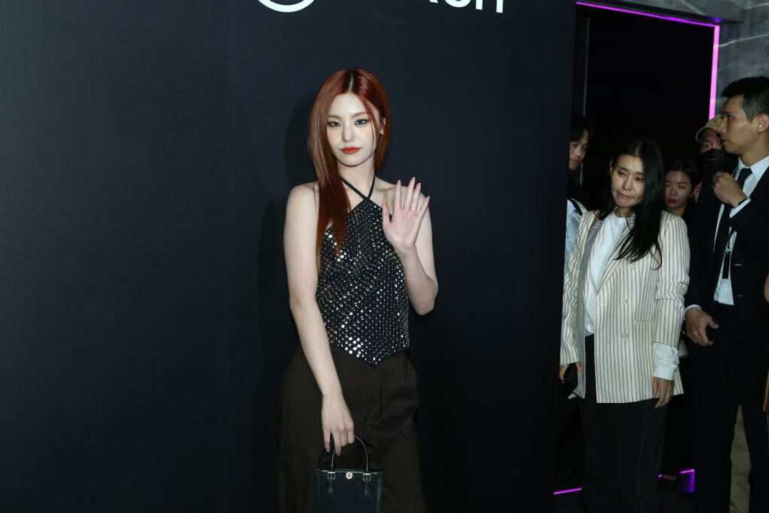 ITZY member, Hwang Yeji, at the TORY BURCH party