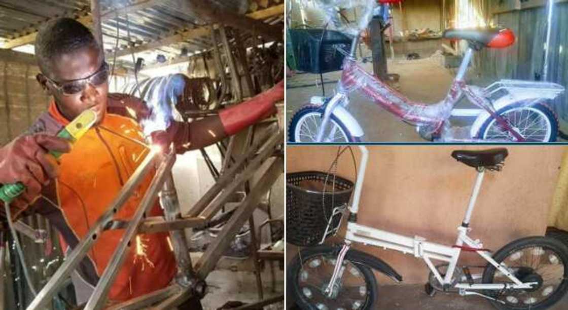 Umar Yusuf: Matashi a Borno ya kera kekunan da za su tallafawa jama’a Umar Yusuf: Matashi a Borno ya kera kekunan da za su tallafawa jama’a