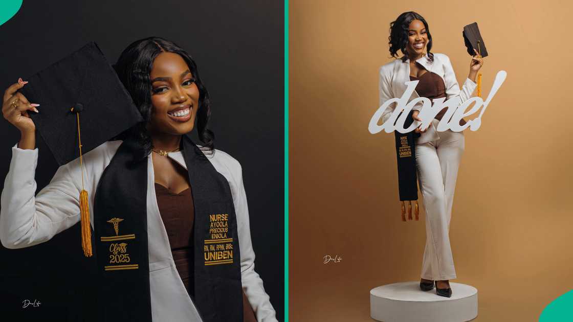 A student shared her emotional struggles as she graduated from the university. A student shared her emotional struggles as she graduated from the university.