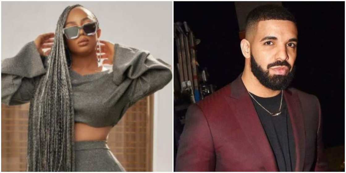 Shoot Your Shot: Nigerians Urge Toke Makinwa as She Warns Rapper Drake Not to Break Her Heart Shoot Your Shot: Nigerians Urge Toke Makinwa as She Warns Rapper Drake Not to Break Her Heart