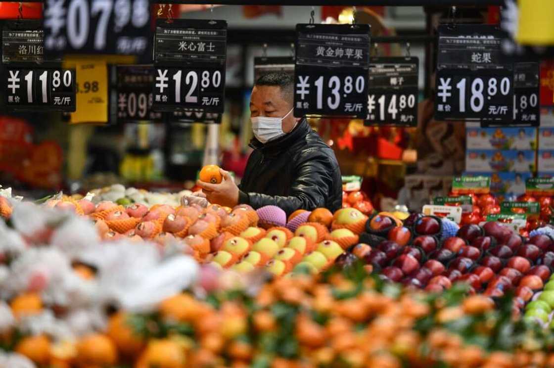 Data showing Chinese consumer prices rising more than expected last month provided some fresh optimism over the world's number two economy Data showing Chinese consumer prices rising more than expected last month provided some fresh optimism over the world's number two economy