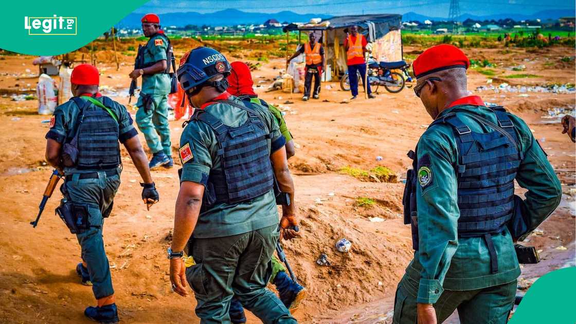 "No safe haven for illegal miners": NSCDC arrests 2 in Gwagwalada gold site