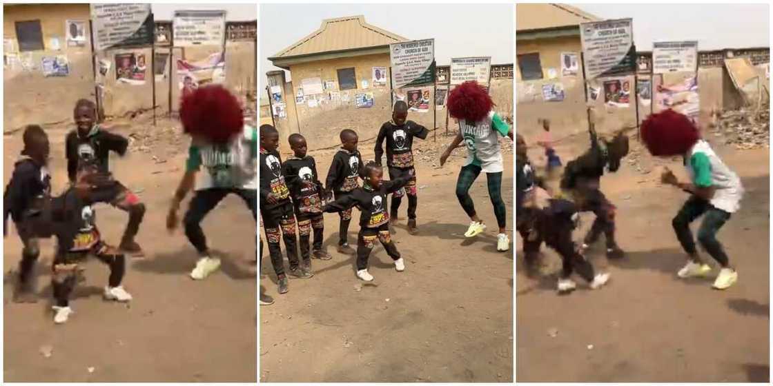 Little girl in hoodie shows off great leg moves in viral video, wins lady, older boys in street dance Little girl in hoodie shows off great leg moves in viral video, wins lady, older boys in street dance