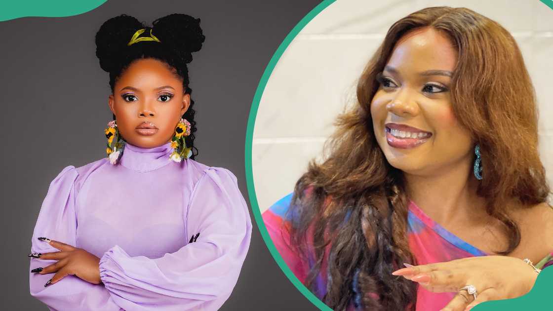 Doris BBNaija in Lagos, Nigeria on 15 July 2024 (L). Doris BBNaija in Lagos, Nigeria on 16 April 2025 (R). Doris BBNaija in Lagos, Nigeria on 15 July 2024 (L). Doris BBNaija in Lagos, Nigeria on 16 April 2025 (R).