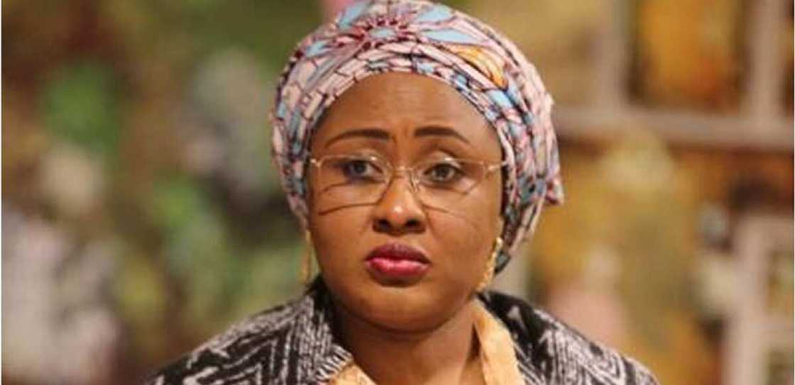 Hadimin Aisha Buhari ya waske, ya ki bayyana inda uwargidan shugaban kasa take Hadimin Aisha Buhari ya waske, ya ki bayyana inda uwargidan shugaban kasa take