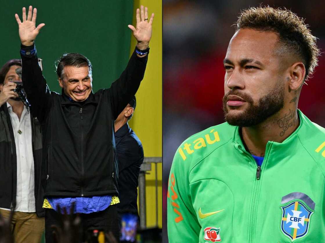 Neymar et Bolsonaro Neymar et Bolsonaro
