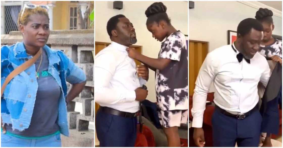 Mercy Johnson calls daughter Purity side chick Mercy Johnson calls daughter Purity side chick