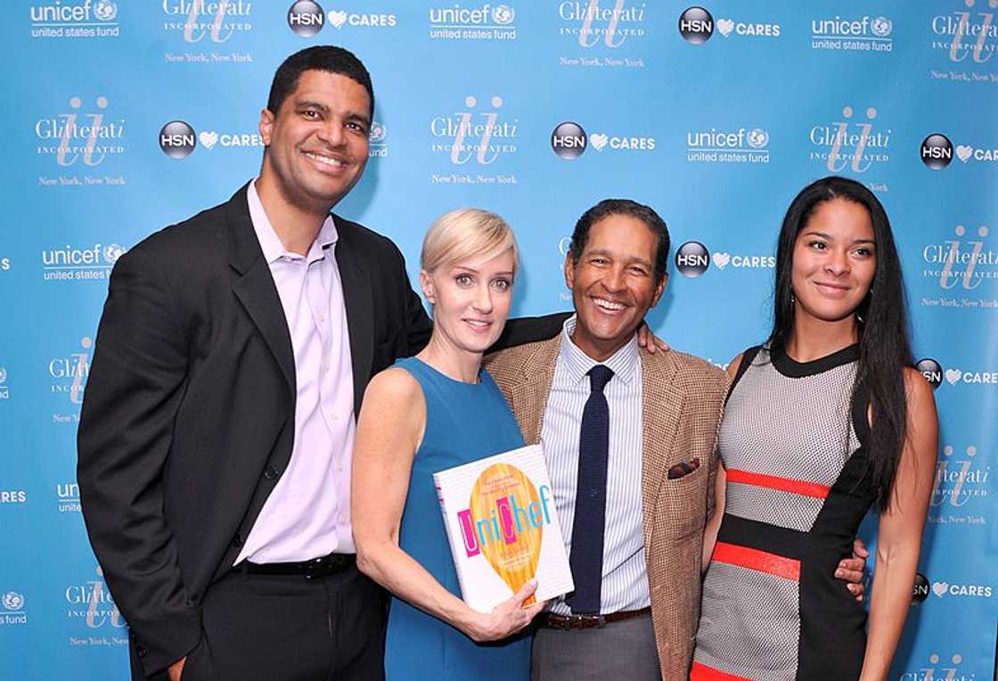 Bradley Gumbel and his wife, Hilary Gumbel, son, Bryant, and daughter, Jillian