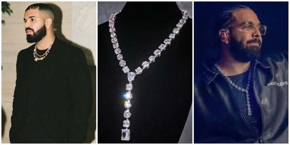 Drake/diamond necklace Drake/diamond necklace