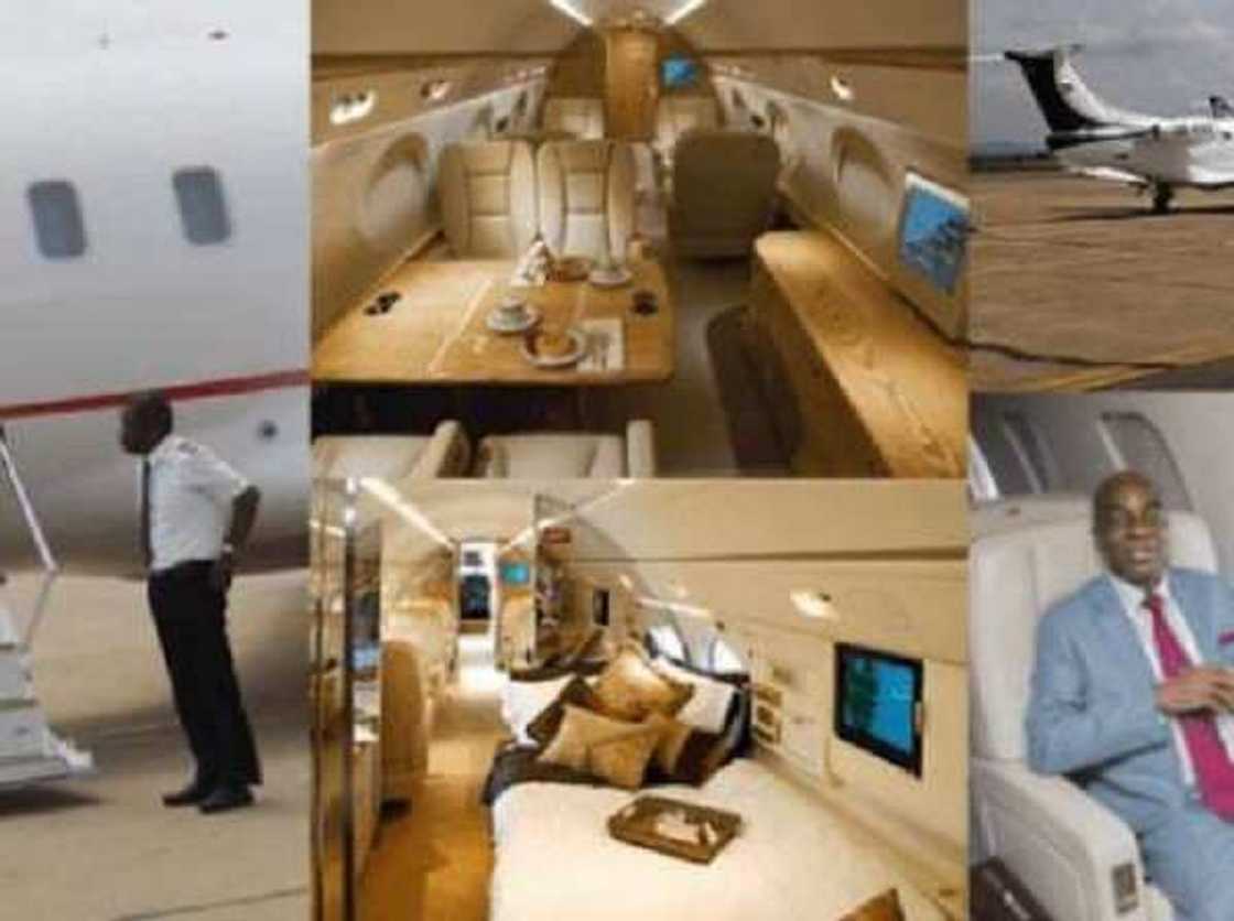 Hotunan cikin jirgin sama da Faston Najeriya ya siya a kan biliyan N12.3 Hotunan cikin jirgin sama da Faston Najeriya ya siya a kan biliyan N12.3