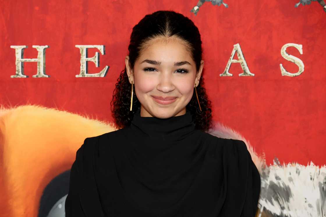 Laila Lockhart Kraner attends the "Puss In Boots: The Last Wish" World Premiere at Frederick P. Rose Hall, Jazz at Lincoln Centre in New York City