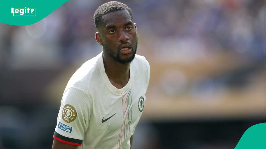 Tosin Adarabioyo, Chelsea, Fluminense, MetLife Stadium, New Jersey, USA, FIFA Club World Cup. Tosin Adarabioyo, Chelsea, Fluminense, MetLife Stadium, New Jersey, USA, FIFA Club World Cup.