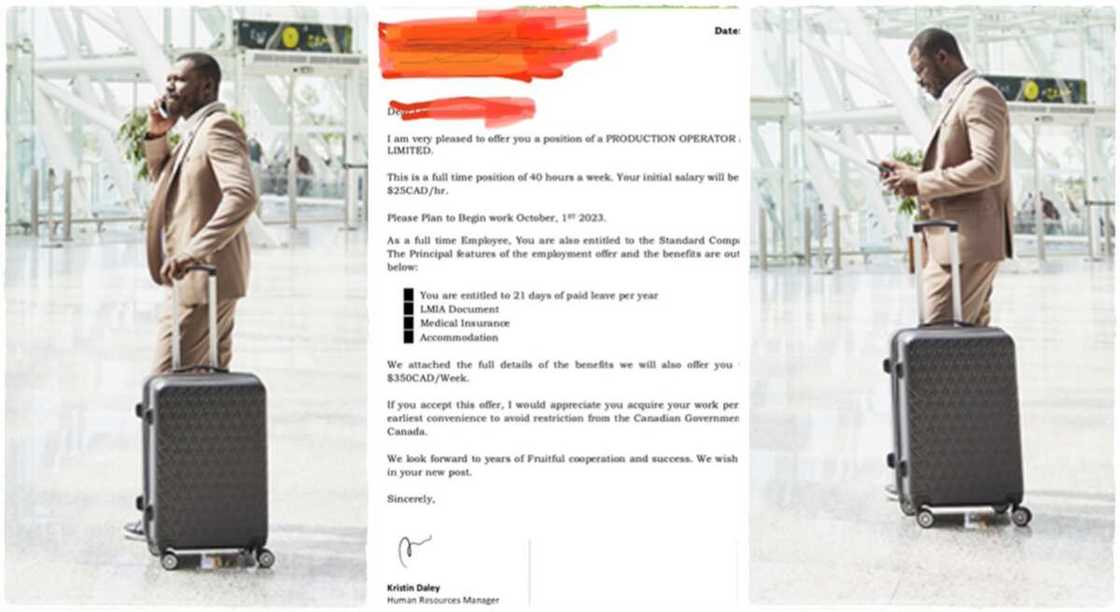 Man scammed of N15 after paying for a Canadian job. Man scammed of N15 after paying for a Canadian job.