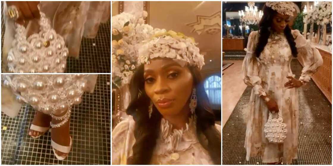 Billionaire Wife Shade Okoya Shows Off Stunning Outfit, Says Fashion Is Part of Daily Life Billionaire Wife Shade Okoya Shows Off Stunning Outfit, Says Fashion Is Part of Daily Life