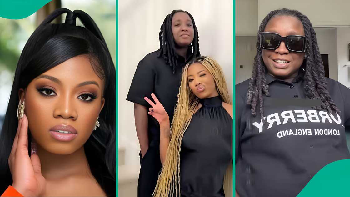 Lady praises Tumi for dancing despite marriage crisis with Angel Smith. Lady praises Tumi for dancing despite marriage crisis with Angel Smith.