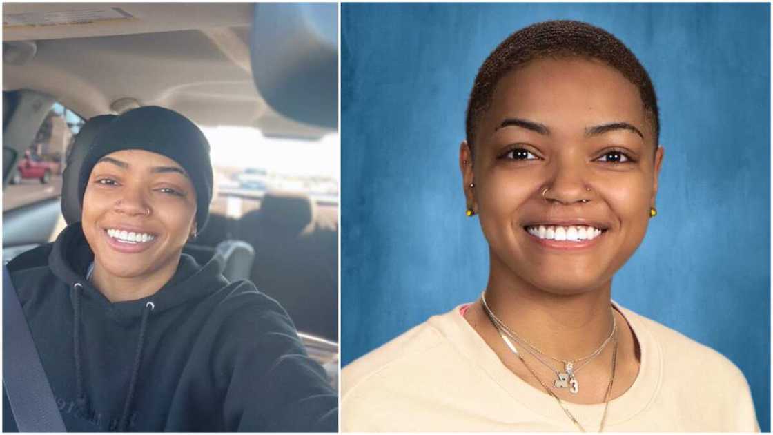 See this school teacher with 2 nose rings, low cut, mutiple ear piercings See this school teacher with 2 nose rings, low cut, mutiple ear piercings