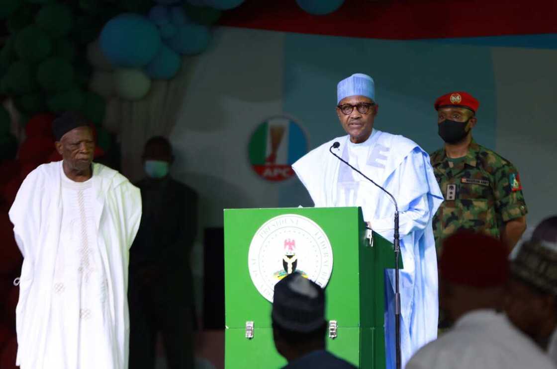 Shugaban ƙasa, Muhammadu Buhari.