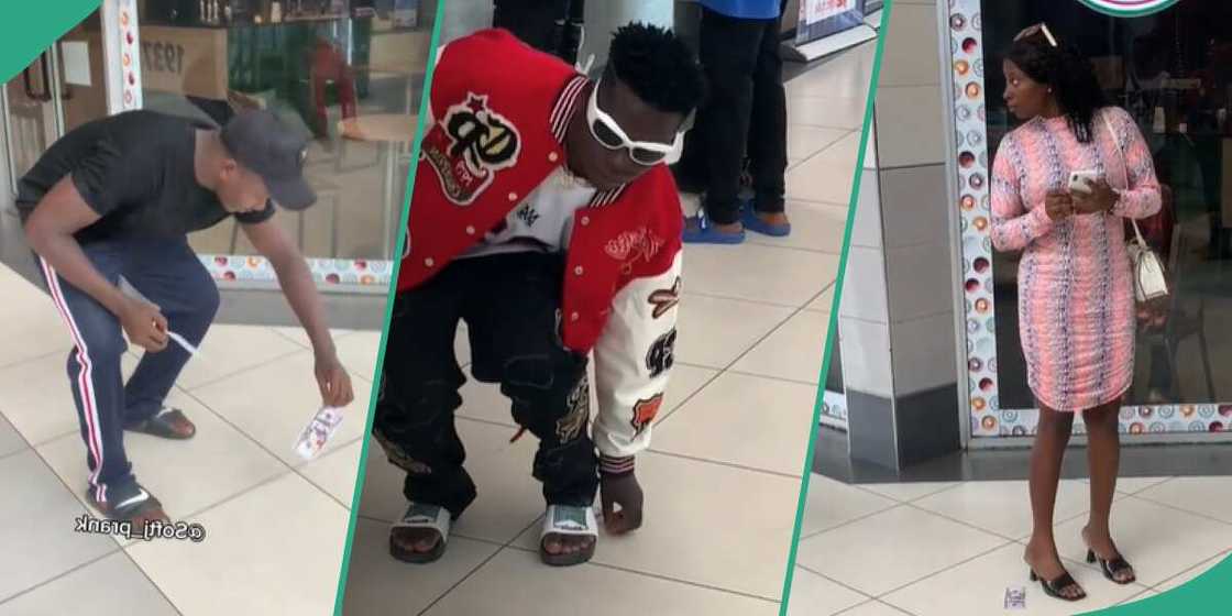 Dollars in Nigeria/Nigerians in a mall. Dollars in Nigeria/Nigerians in a mall.