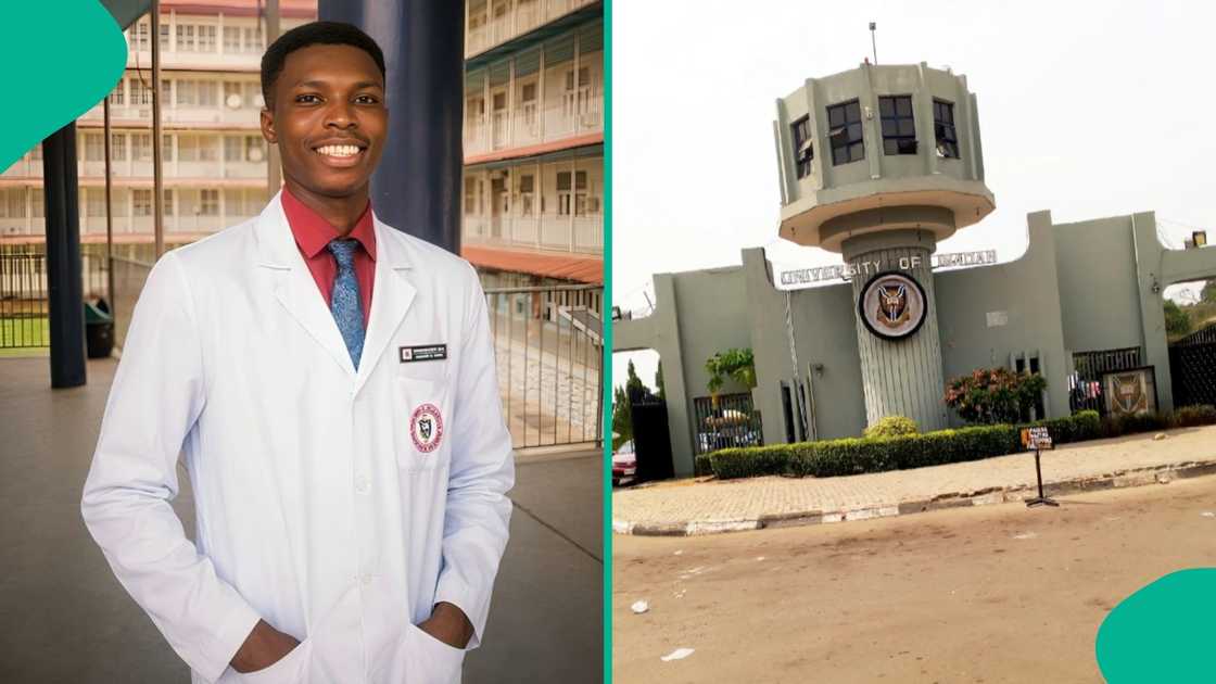 A medical student at the University of Ibadan received a scholarship after his story was shared online A medical student at the University of Ibadan received a scholarship after his story was shared online