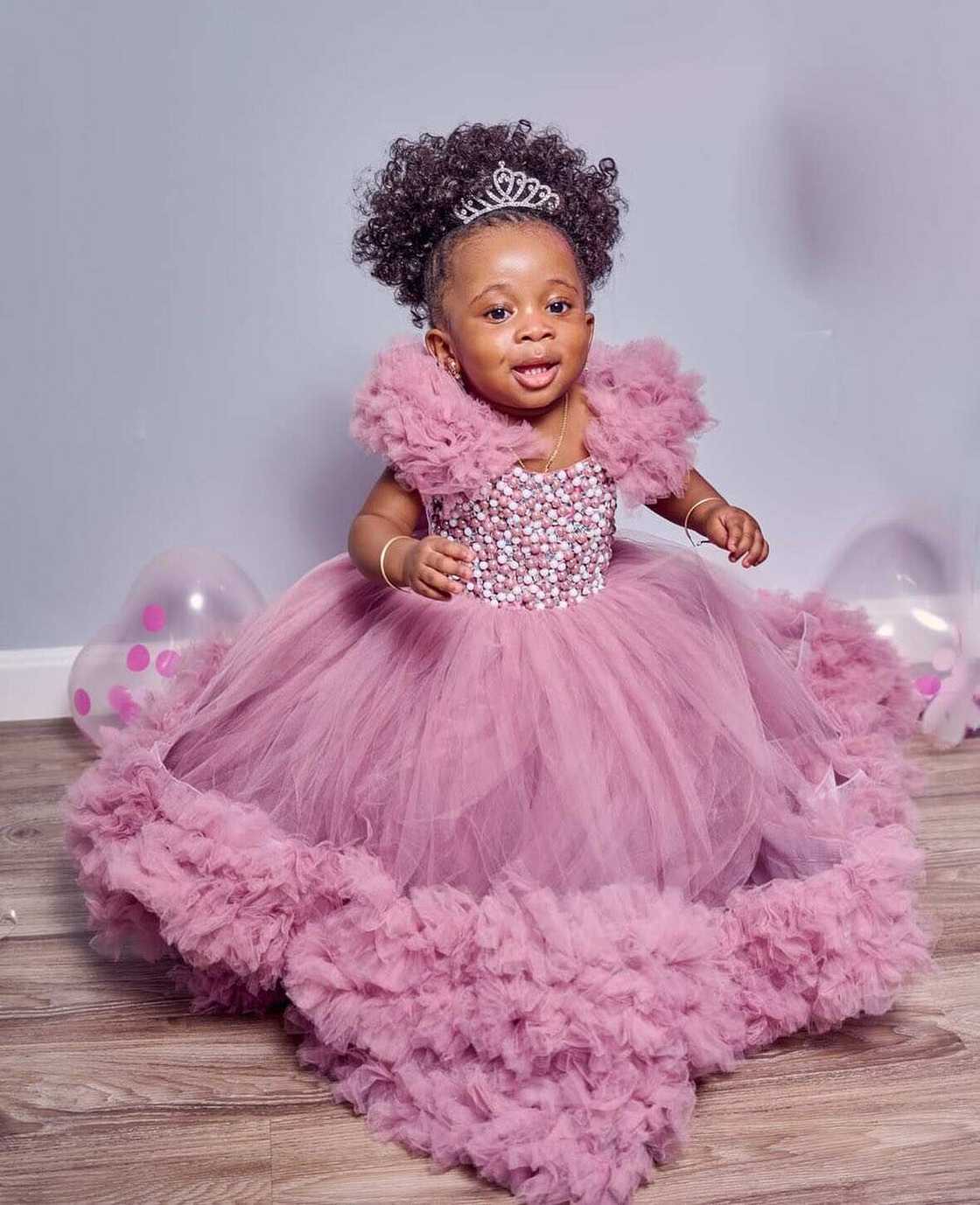 Beautiful children gown styles for girls best lace and Ankara dresses Legit.ng