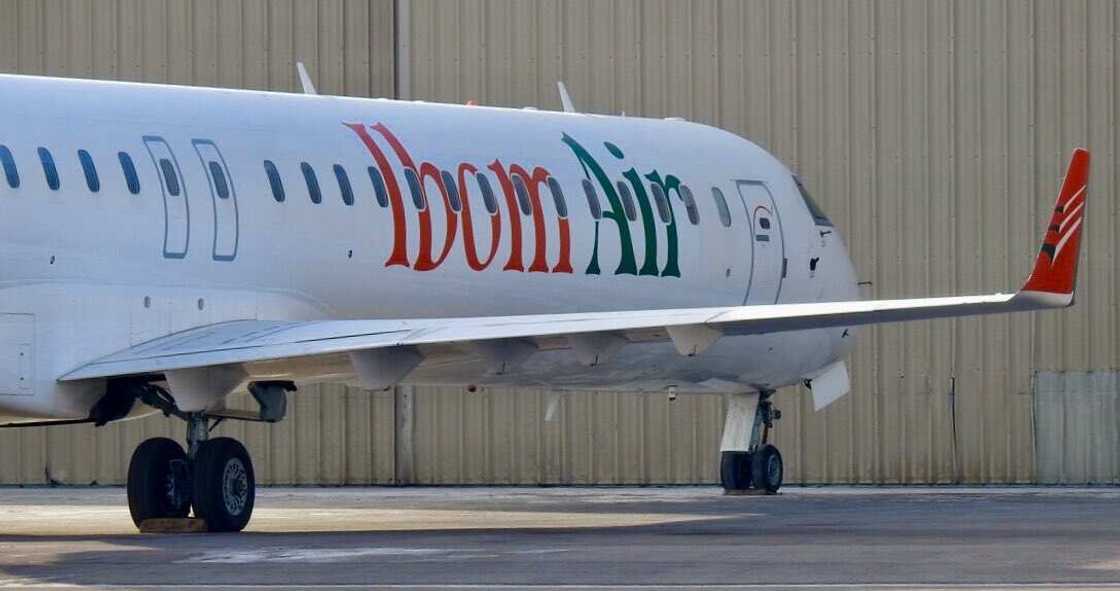 Ibom Air ya dira a birnin Uyo Ibom Air ya dira a birnin Uyo