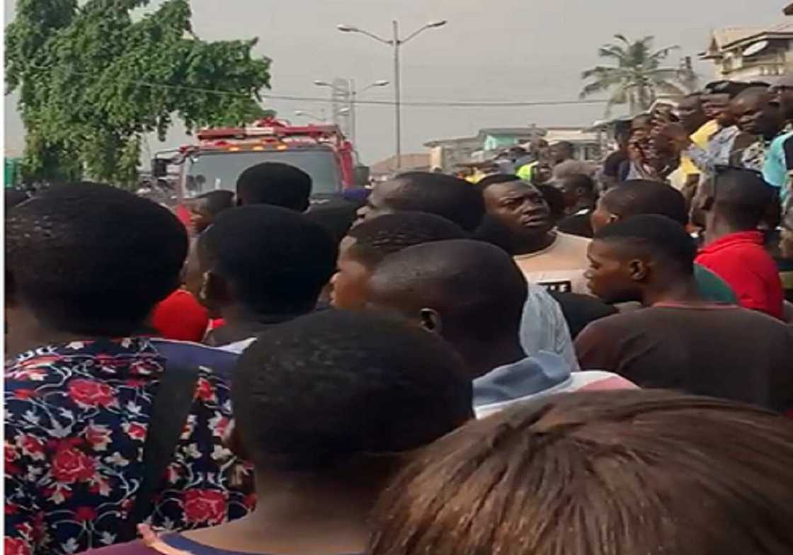 Many feared dead in early morning Lagos gas explosion Many feared dead in early morning Lagos gas explosion