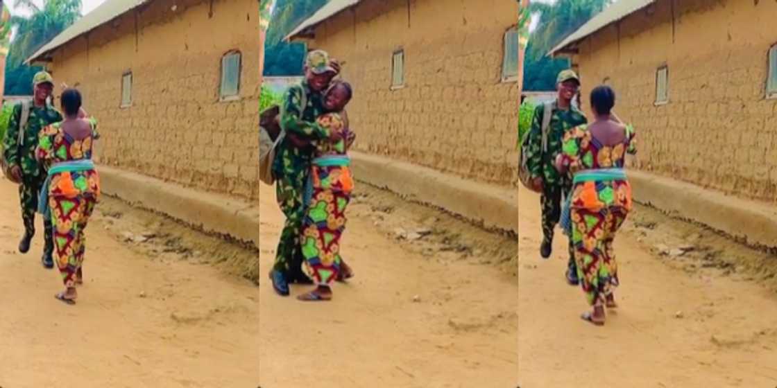 “She Was So Happy”: Emotional Moment Mum Welcomes Her Soldier Son, Hugs Him Tightly In Video “She Was So Happy”: Emotional Moment Mum Welcomes Her Soldier Son, Hugs Him Tightly In Video
