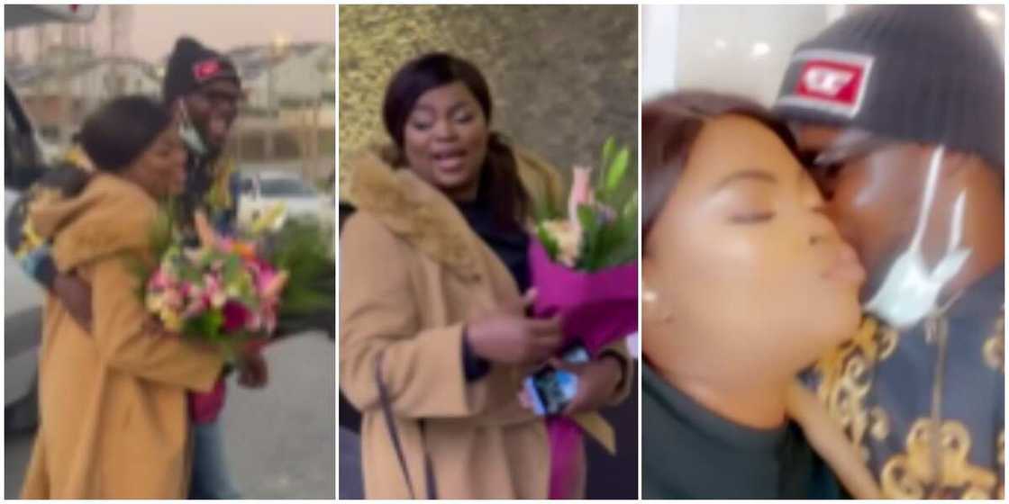 Funke Akindele and her hubby Funke Akindele and her hubby