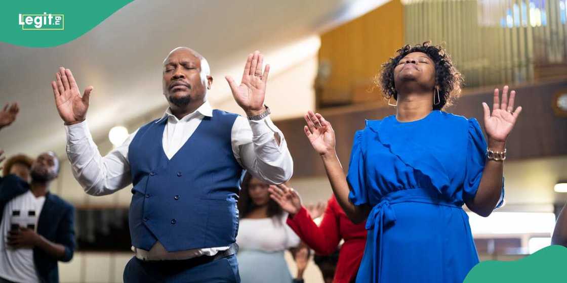 The pastor was excited The pastor was excited