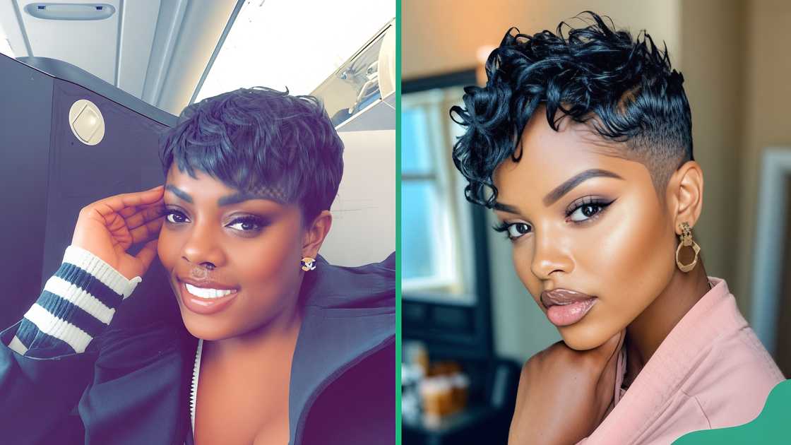Pixie cut Pixie cut