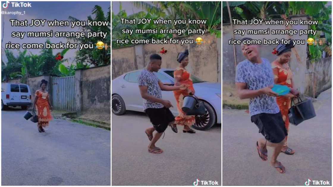 Nigerian jollof rice/going to party. Nigerian jollof rice/going to party.