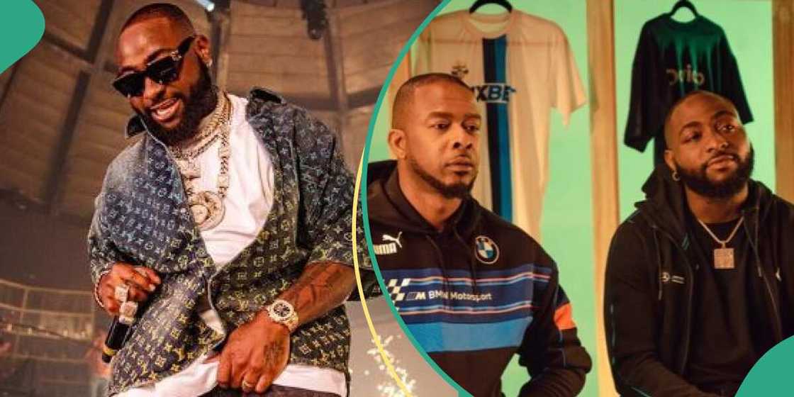 Abu Salami and Davido Abu Salami and Davido