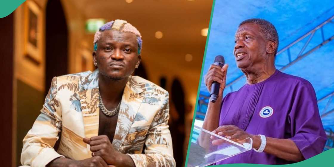 Nigerian musician Portable addresses 2025 prophecy shared by Pastor Enoch Adeboye, general overseer of the Redeemed Christian Church of God (RCCG). Nigerian musician Portable addresses 2025 prophecy shared by Pastor Enoch Adeboye, general overseer of the Redeemed Christian Church of God (RCCG).