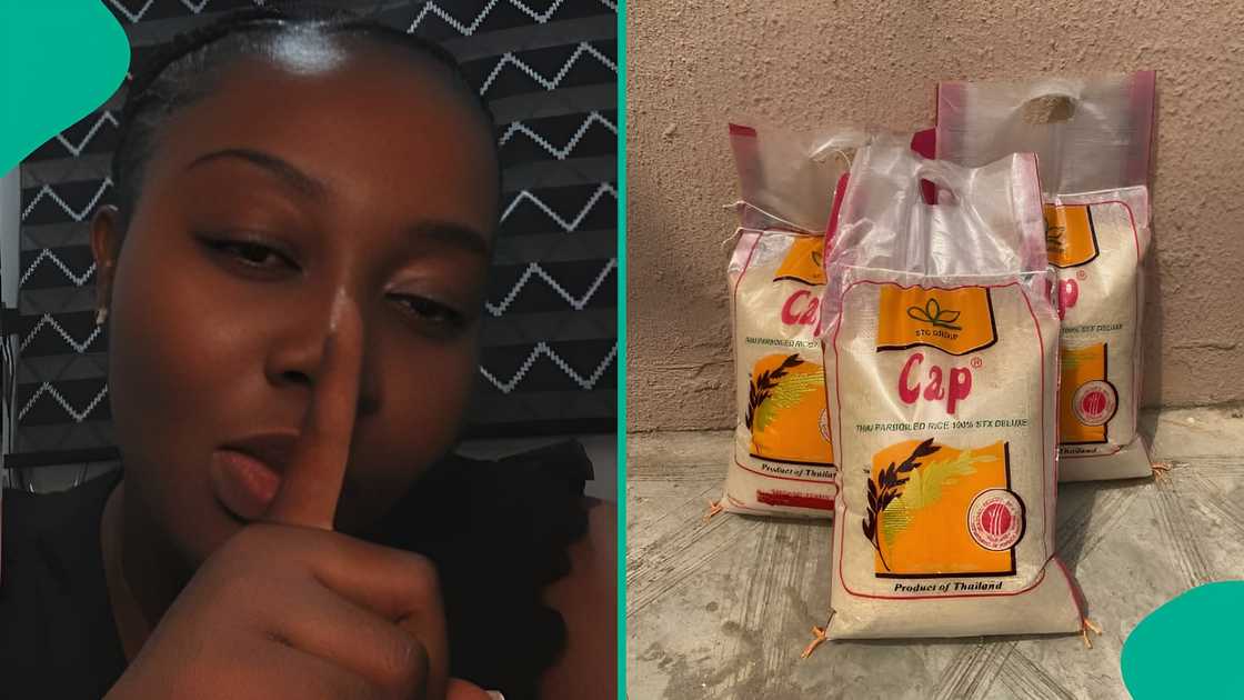 Woman loses rice and soap to driver